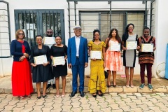 Remise des certificats aux formateurs nationaux de la gestion des urgences de santé publique, CCOUSP Avril 2023