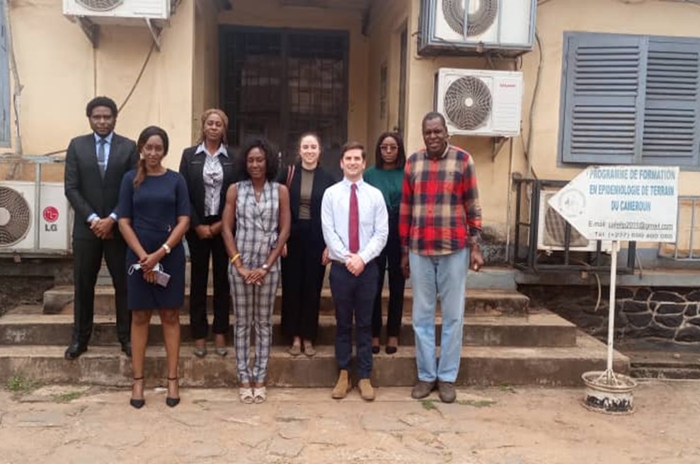 Suivi du manager DTRA cameroun avec l’equipe du cafetp