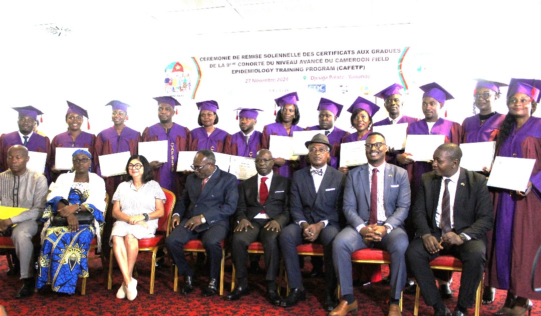 Cérémonie de remise des certificats à la cohorte 9 du CAFETP